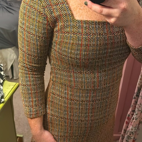 Free People Uptown Girl Tweed Dress - Picture 3 of 5